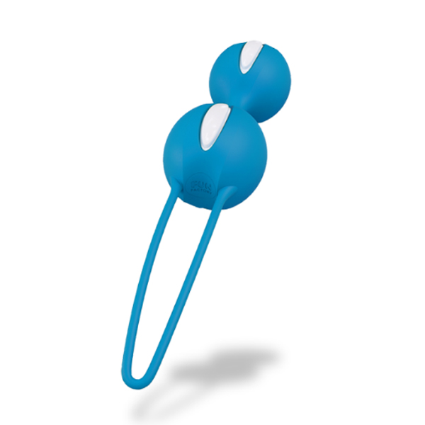 Вагинальные шарики FunFactory Smartballs Duo, ярко-голубой (34173)