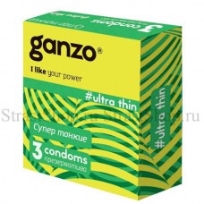 Презервативы Ganzo Ultra thin № 3 Супер тонкие (Gn-11029)
